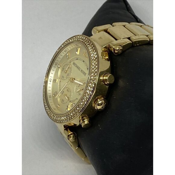 Michael Kors Parker MK5354 Womens Stainless Steel Analog Dial Quartz Watch MP252 - Picture 4 of 12